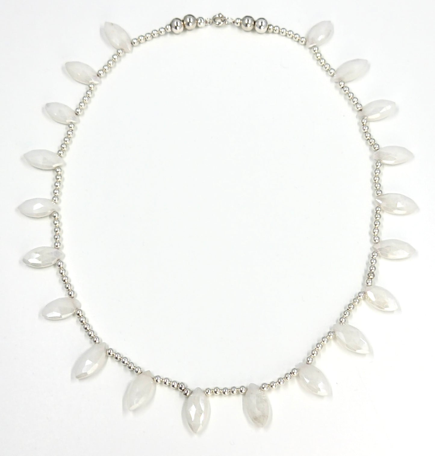 Opal + Sterling Silver Necklace