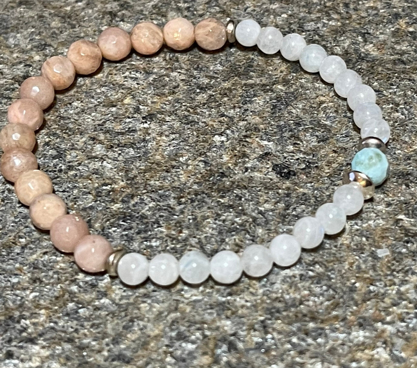 SUNSTONE + MOONSTONE BRACELET