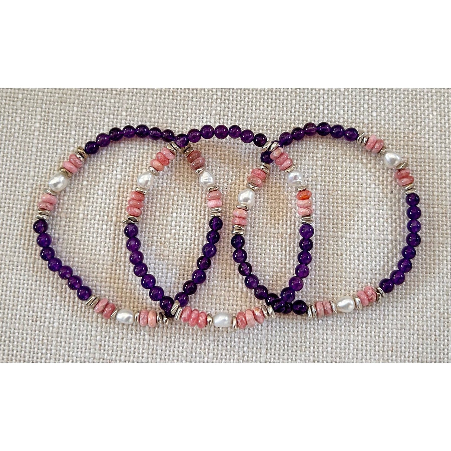 HOPE AND FAITH STACK BRACELETS